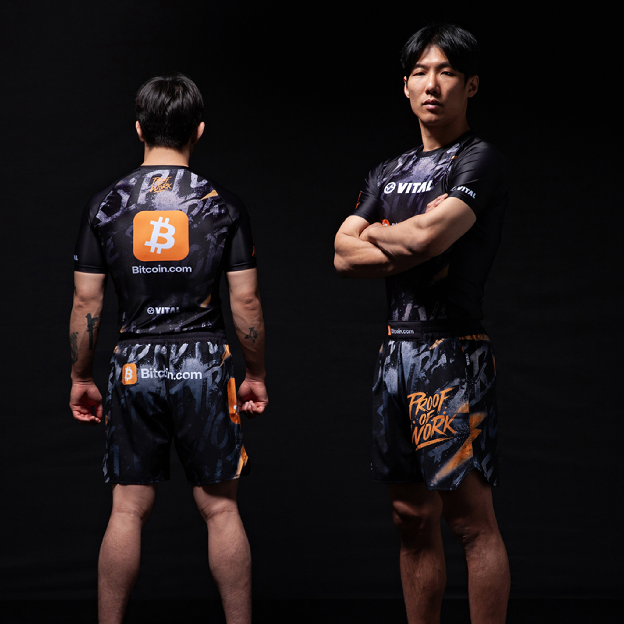 BITCOIN.COM X VITAL RASH GUARD