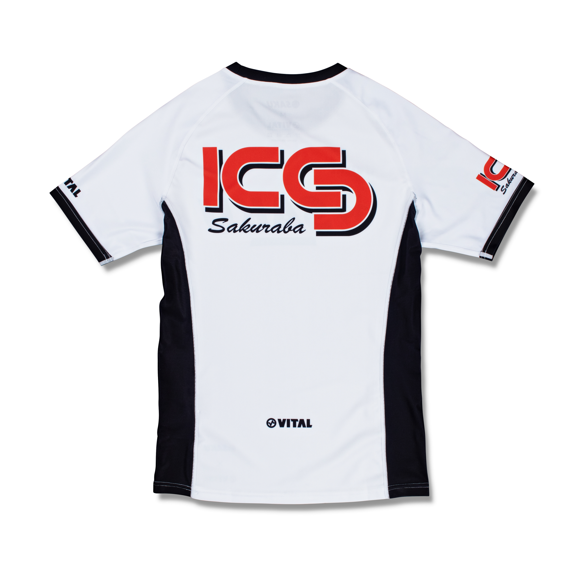 39 SAKU X VITAL RASH GUARD (WHITE)