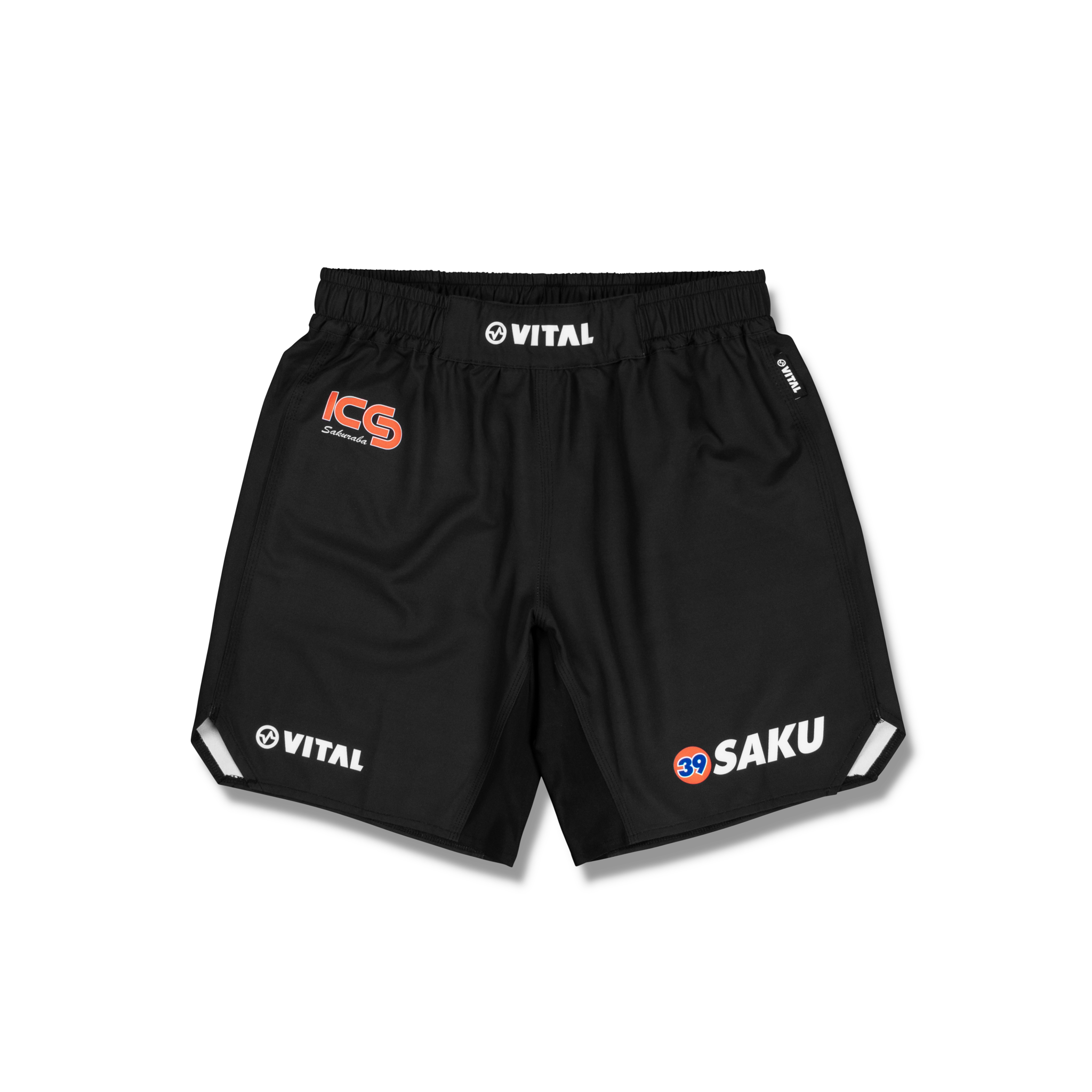39 SAKU X VITAL SHORTS (BLACK)
