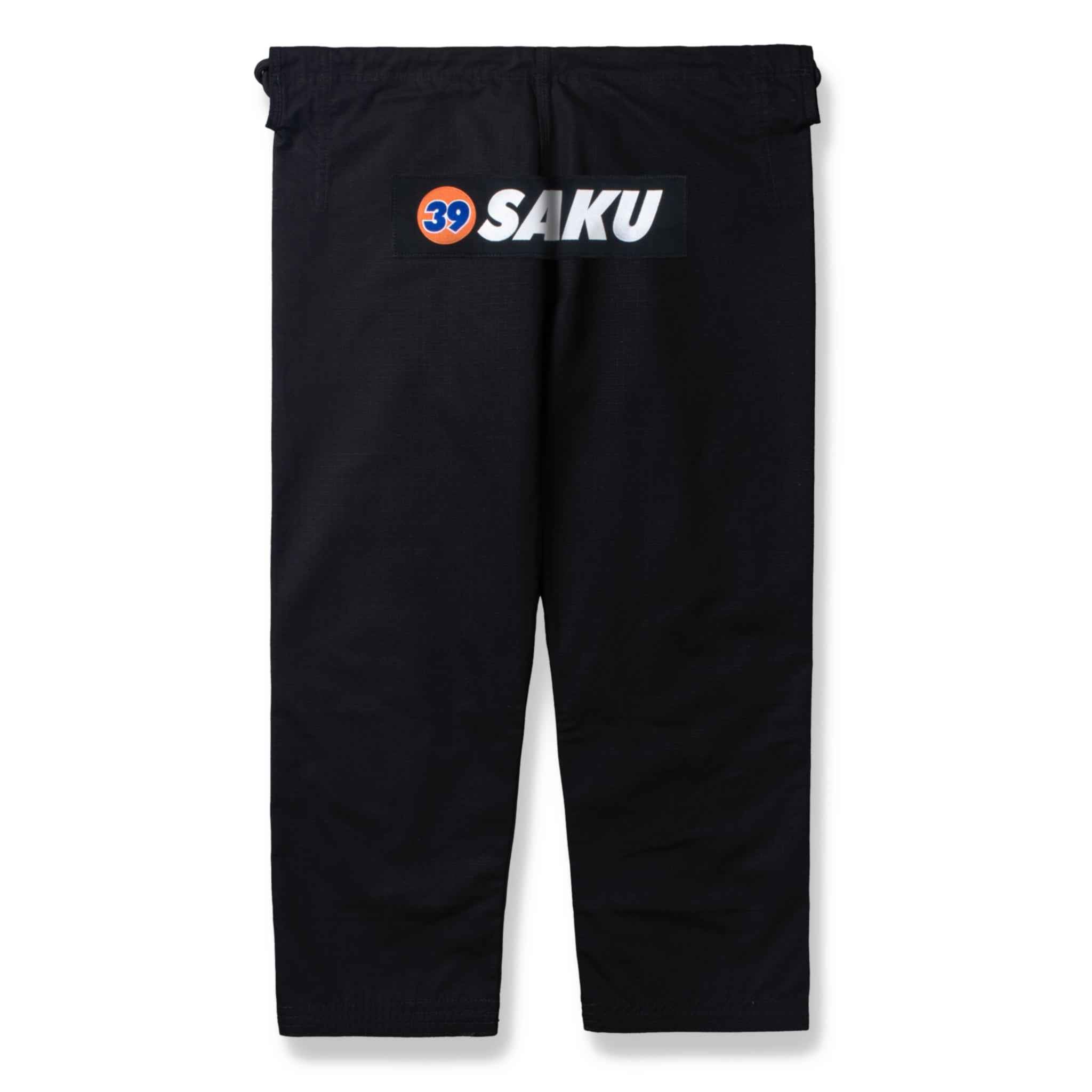 39 SAKU X VITAL COLLAB GI (BLACK) - Vital Kimonos