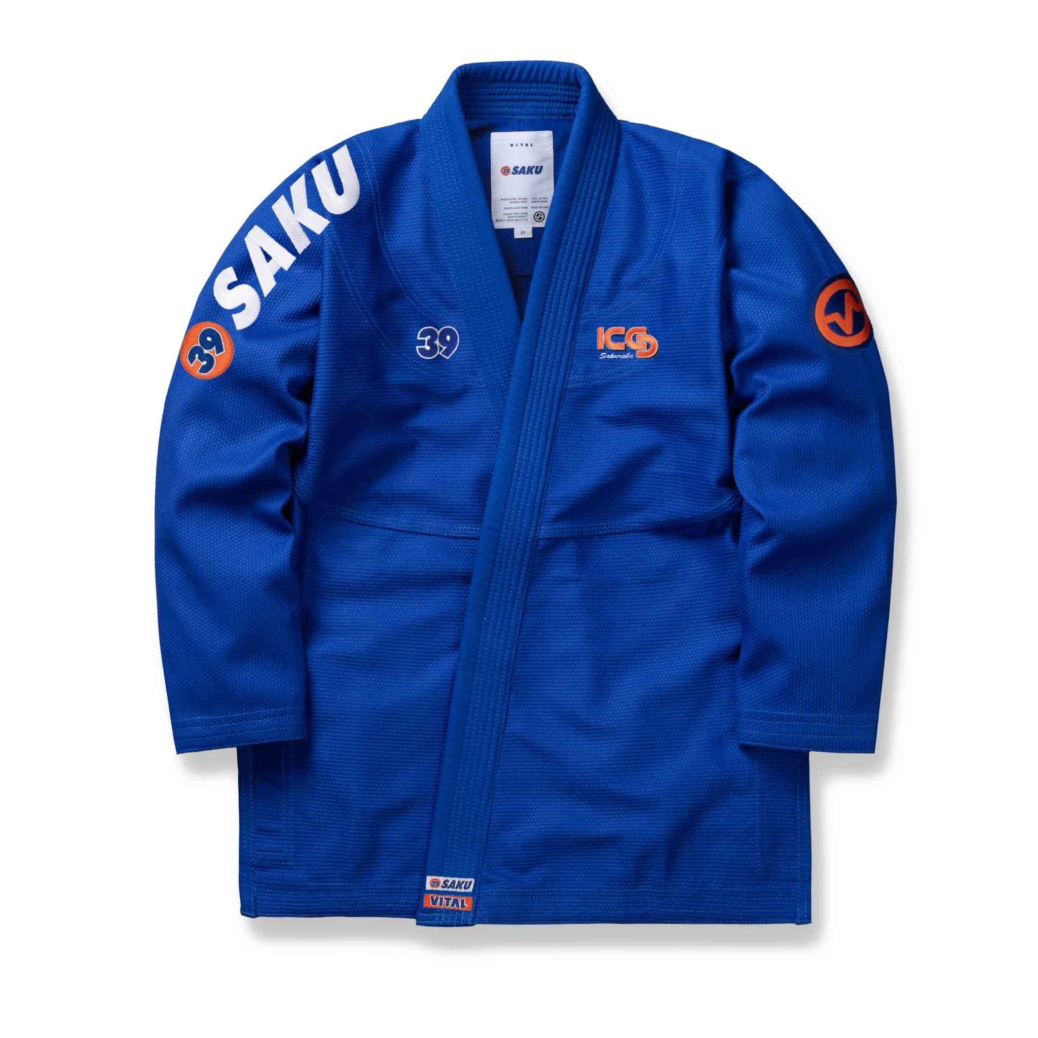 39 SAKU X VITAL COLLAB GI (BLUE) - Vital Kimonos