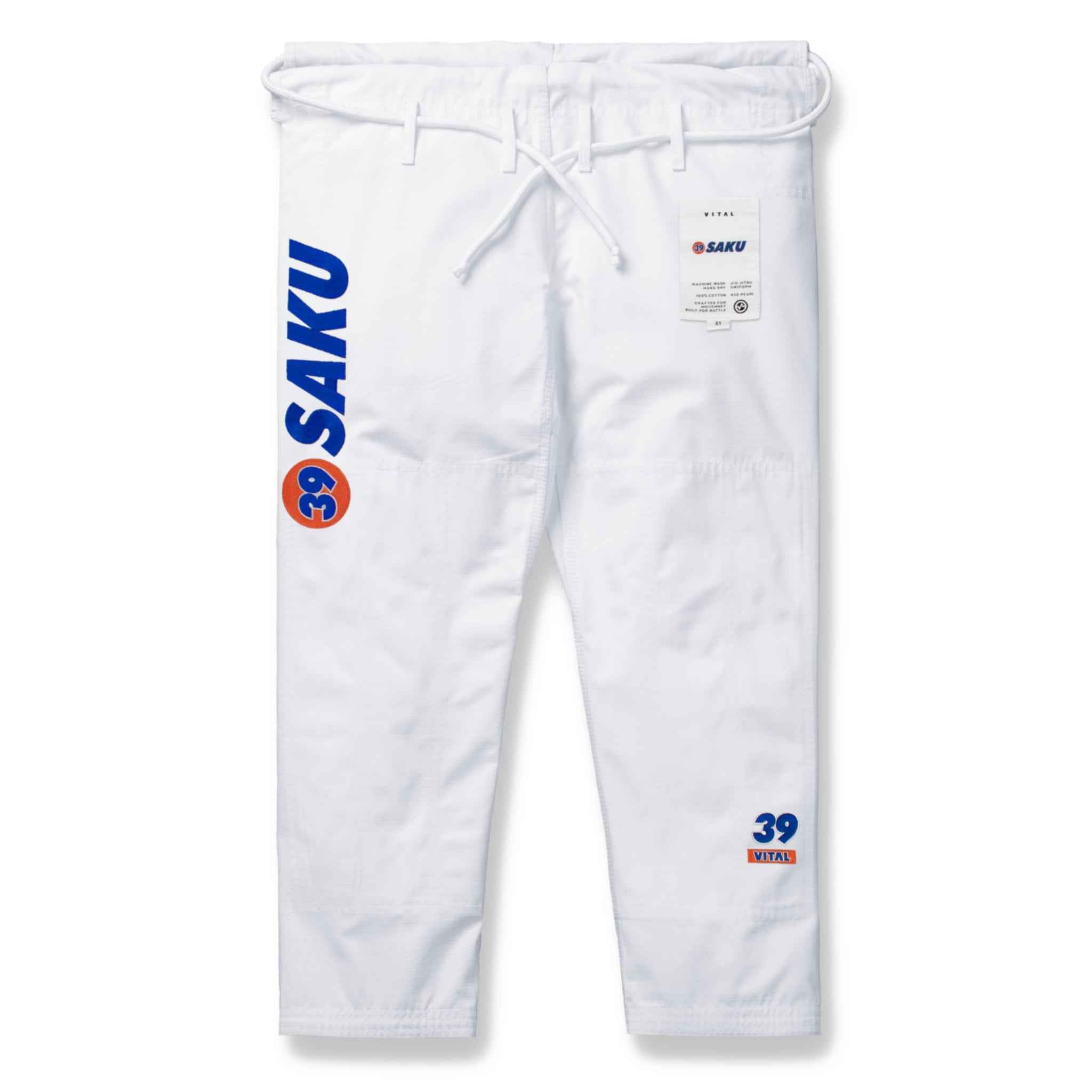 39 SAKU X VITAL COLLAB GI (WHITE) - Vital Kimonos