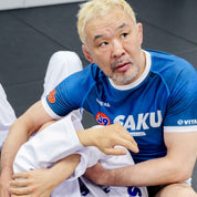 39 SAKU X VITAL RASH GUARD (BLUE) - Vital Kimonos