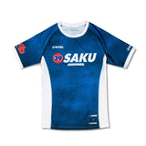 39 SAKU X VITAL RASH GUARD (BLUE)