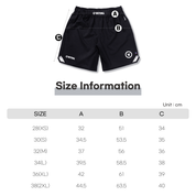 39 SAKU X VITAL SHORTS (BLACK) - Vital Kimonos