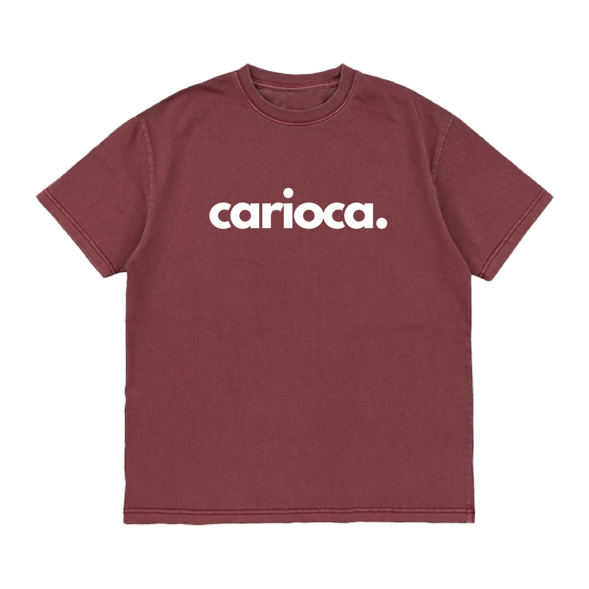 PIGMENT WASHED T-SHIRT : CARIOCA