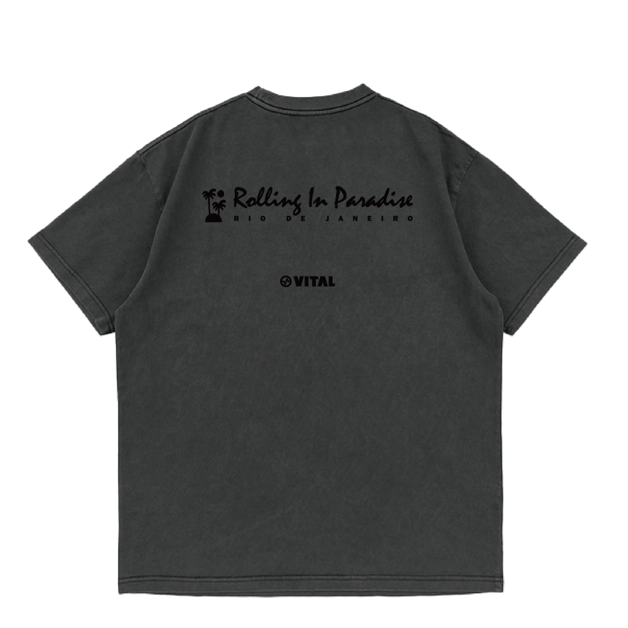 PIGMENT WASHED T-SHIRT : CARIOCA