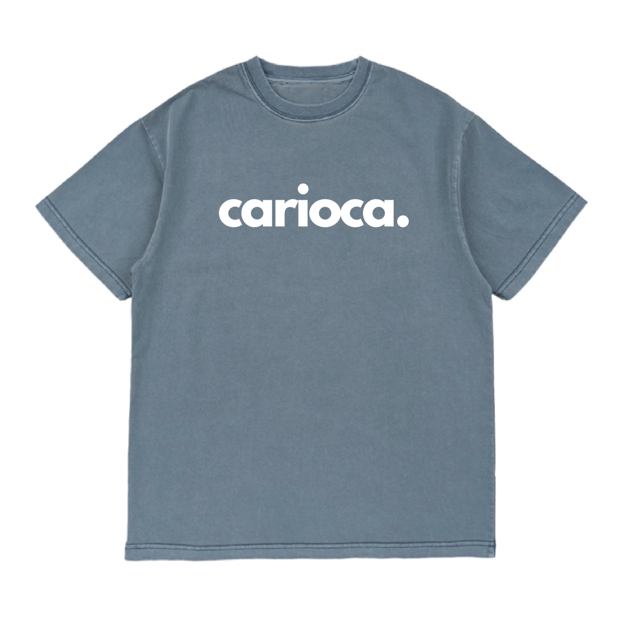 PIGMENT WASHED T-SHIRT : CARIOCA