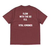 PIGMENT WASHED T-SHIRT : FLOW