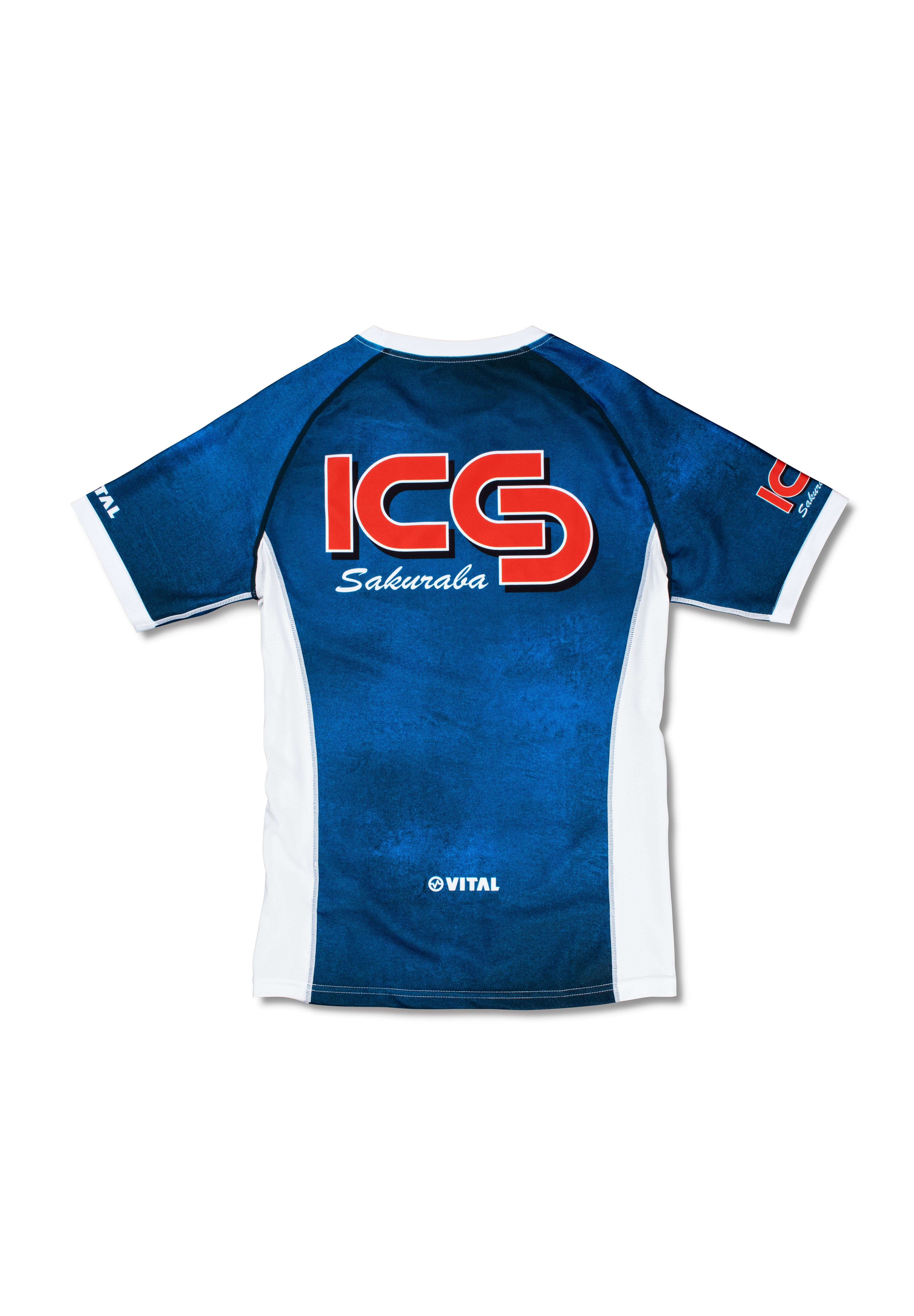 39 SAKU X VITAL RASH GUARD (BLUE)