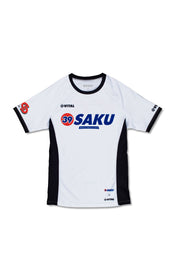 39 SAKU X VITAL RASH GUARD (WHITE)