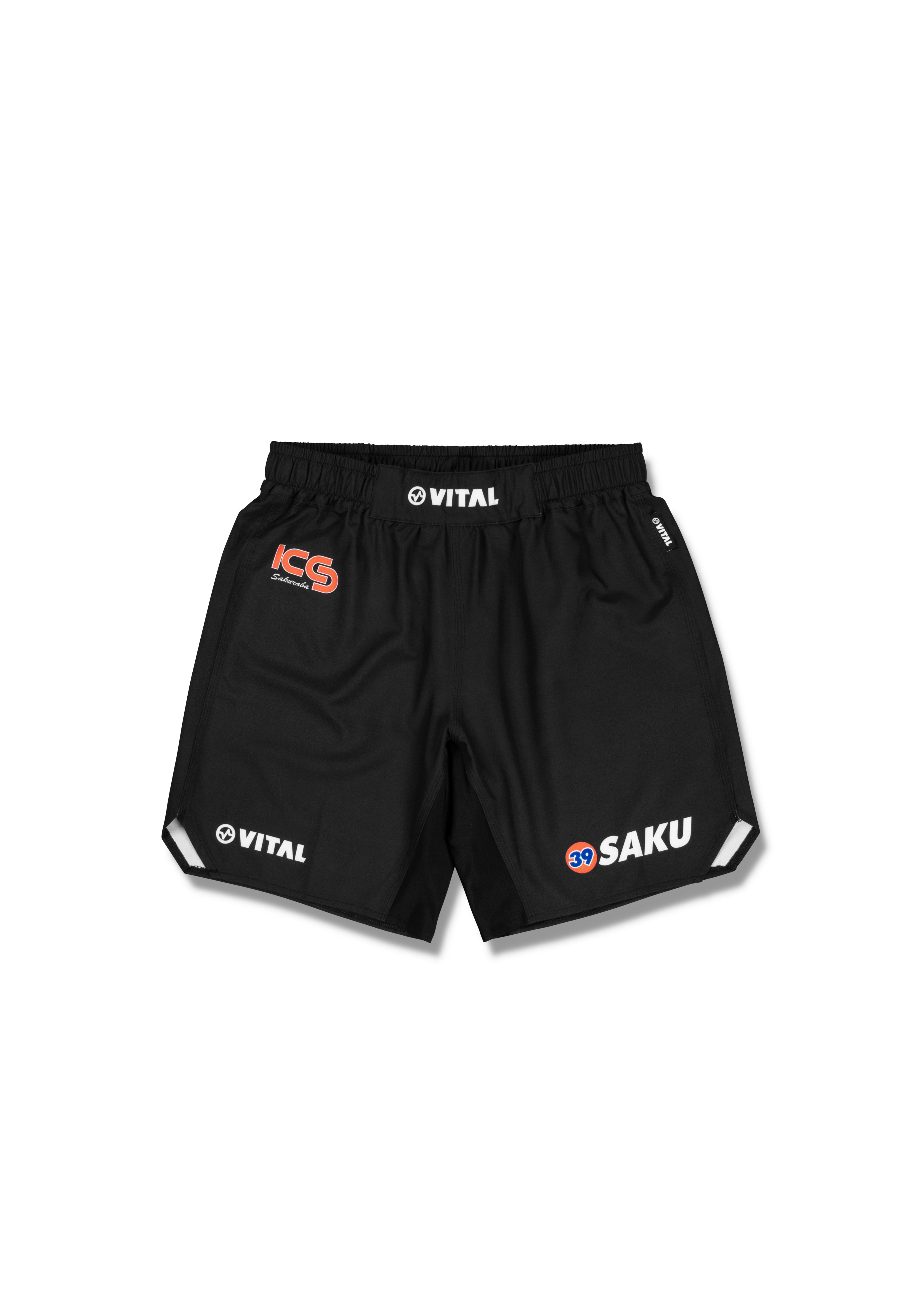 39 SAKU X VITAL SHORTS (BLACK)