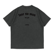 PIGMENT WASHED T-SHIRT : NO FEAR