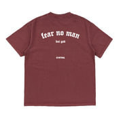 PIGMENT WASHED T-SHIRT : NO FEAR