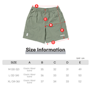 PIGMENT WASHED SHORTS