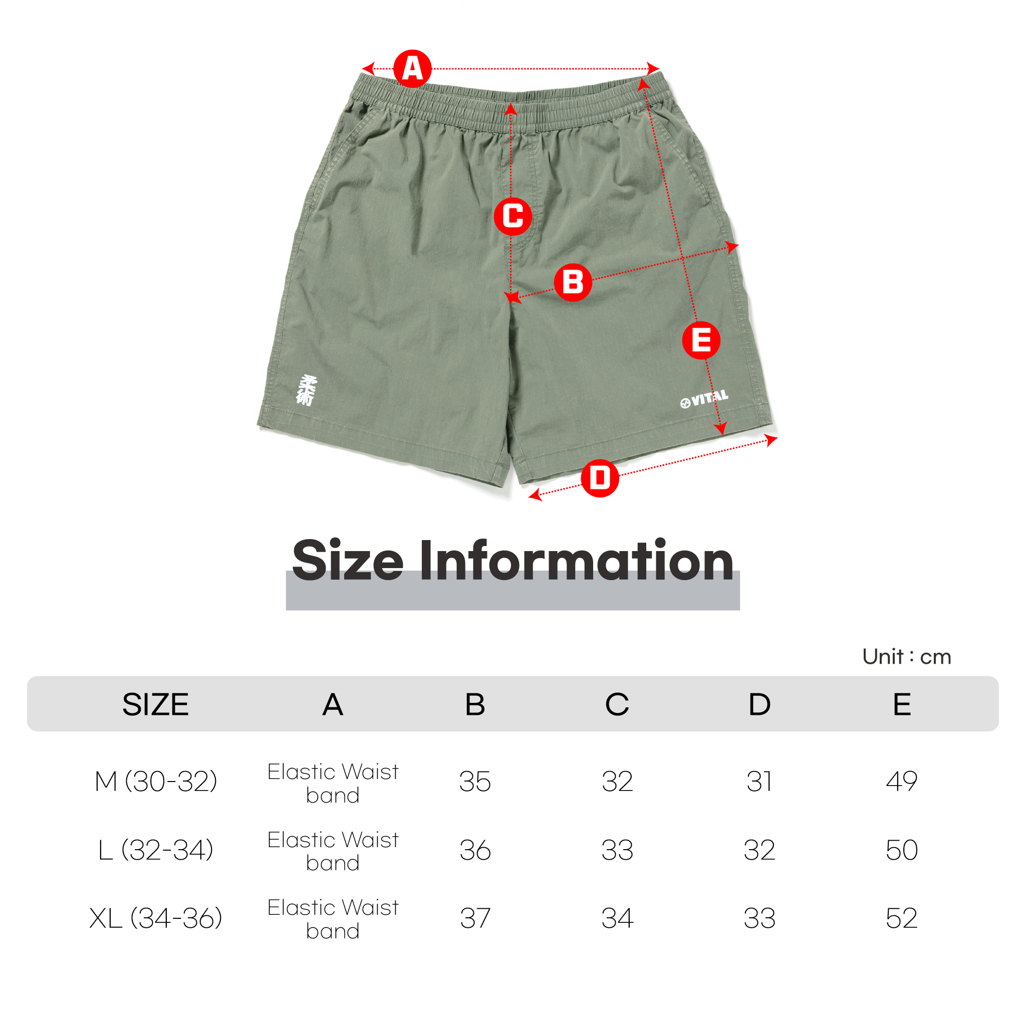 PIGMENT WASHED SHORTS
