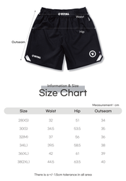 39 SAKU X VITAL SHORTS (BLACK)