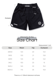 39 SAKU X VITAL SHORTS (BLACK)