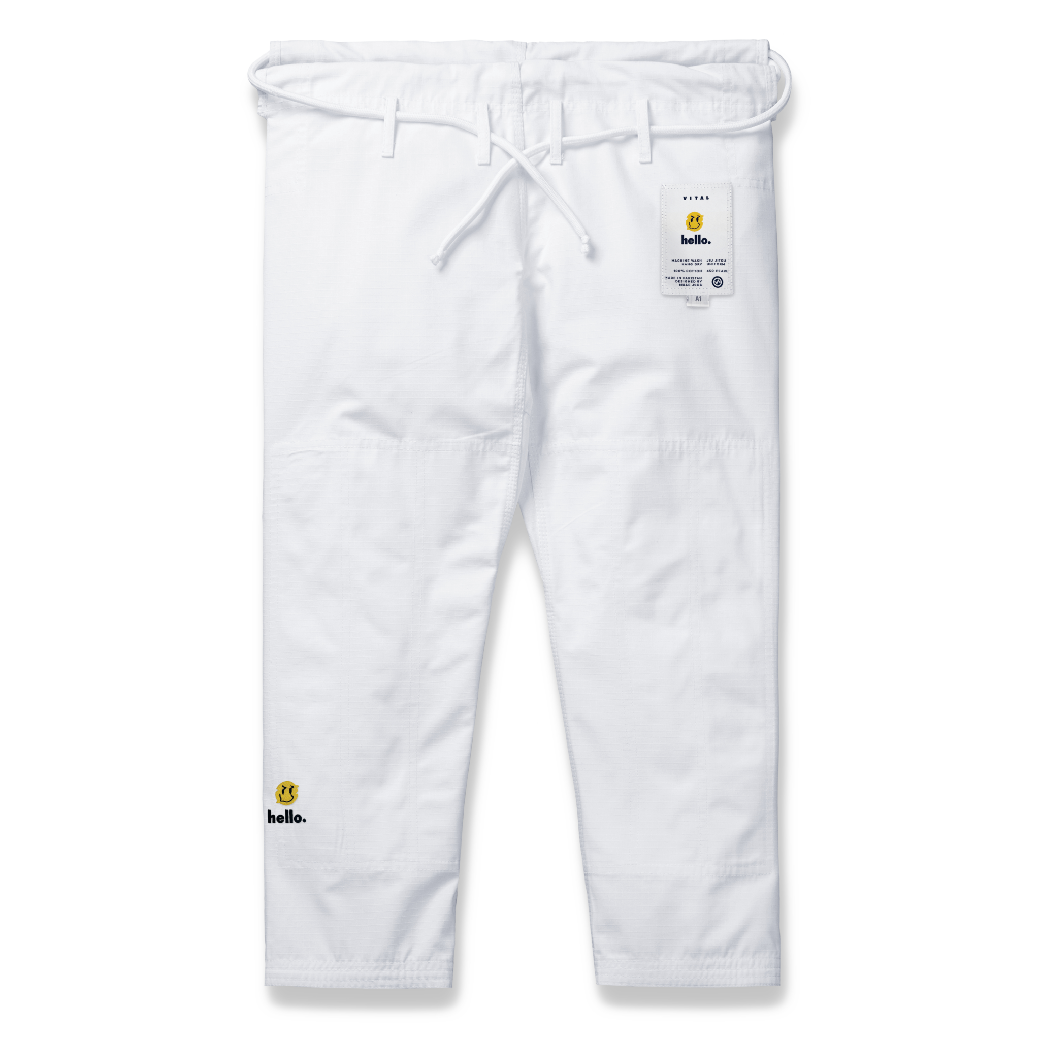 SMILE NEVER SMILE - WHITE