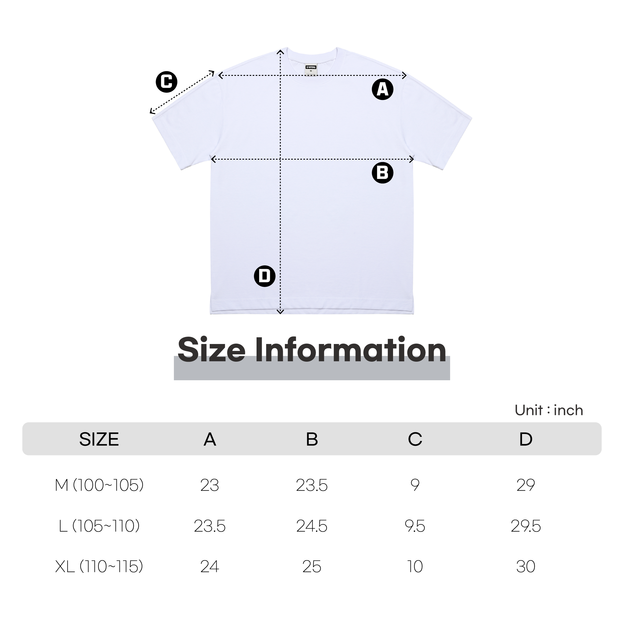 BIG LOGO T-SHIRT - Vital Kimonos