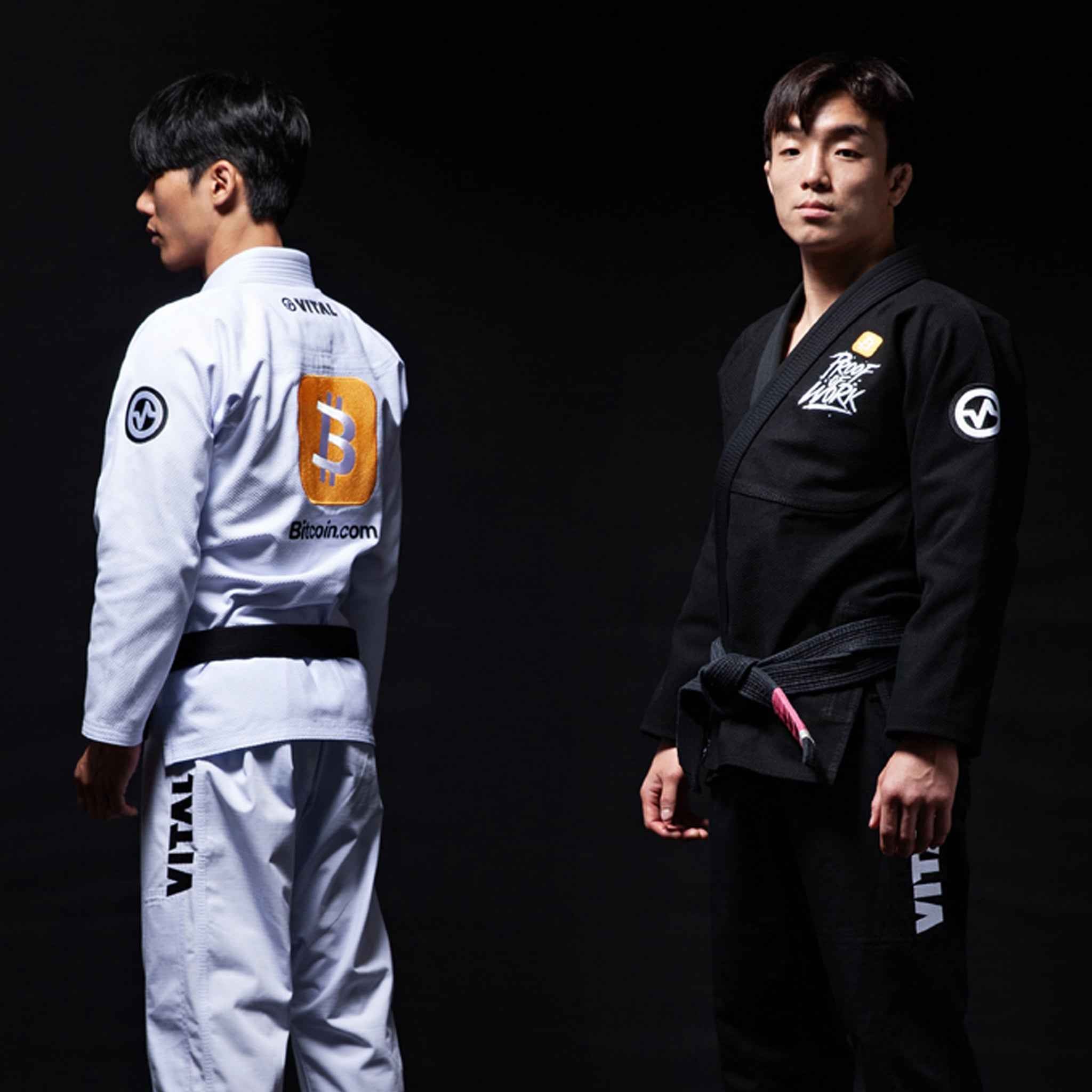 BITCOIN.COM X VITAL COLLAB GI (BLACK) - Vital Kimonos