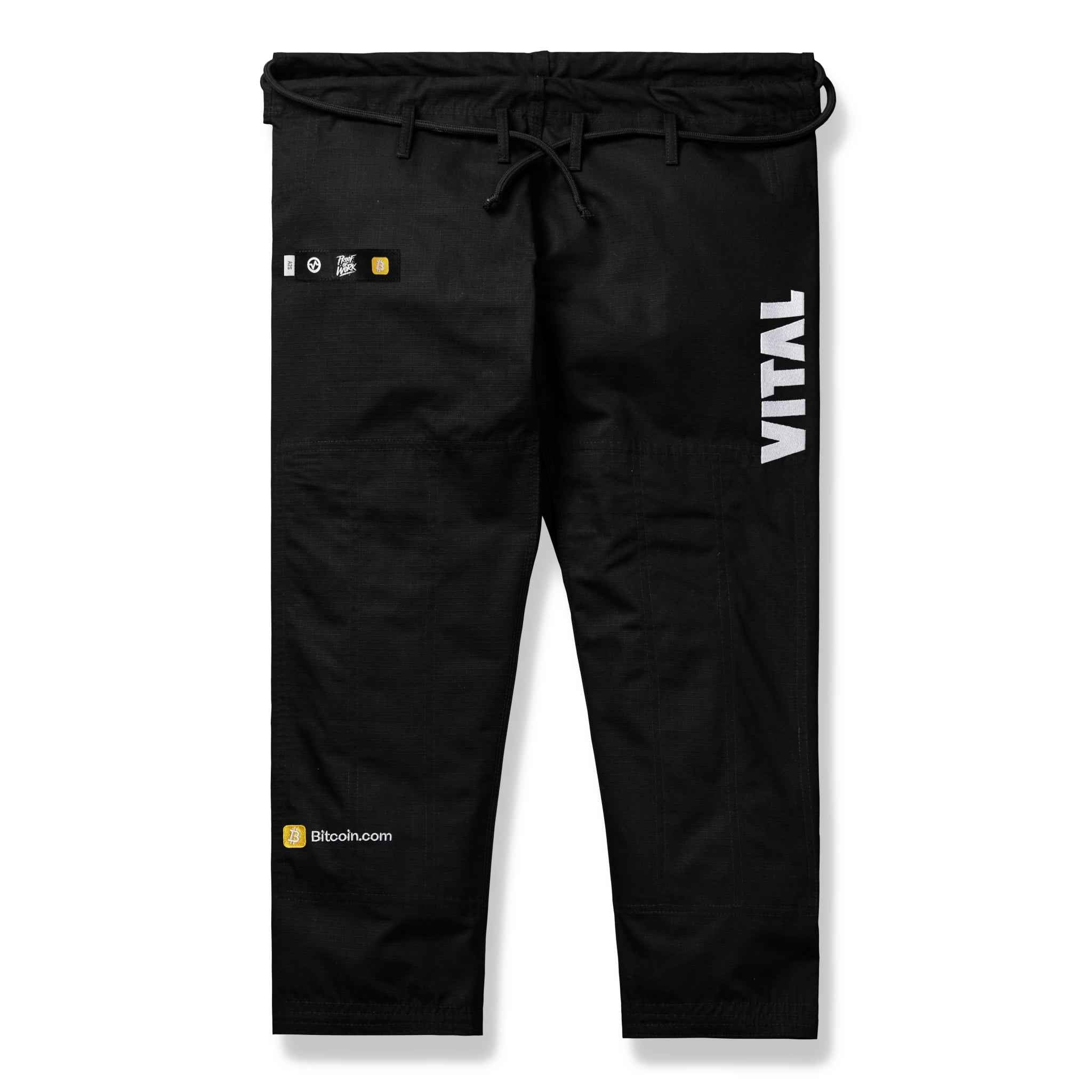 BITCOIN.COM X VITAL COLLAB GI (BLACK) - Vital Kimonos