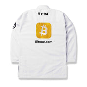 BITCOIN.COM X VITAL COLLAB GI (WHITE) - Vital Kimonos