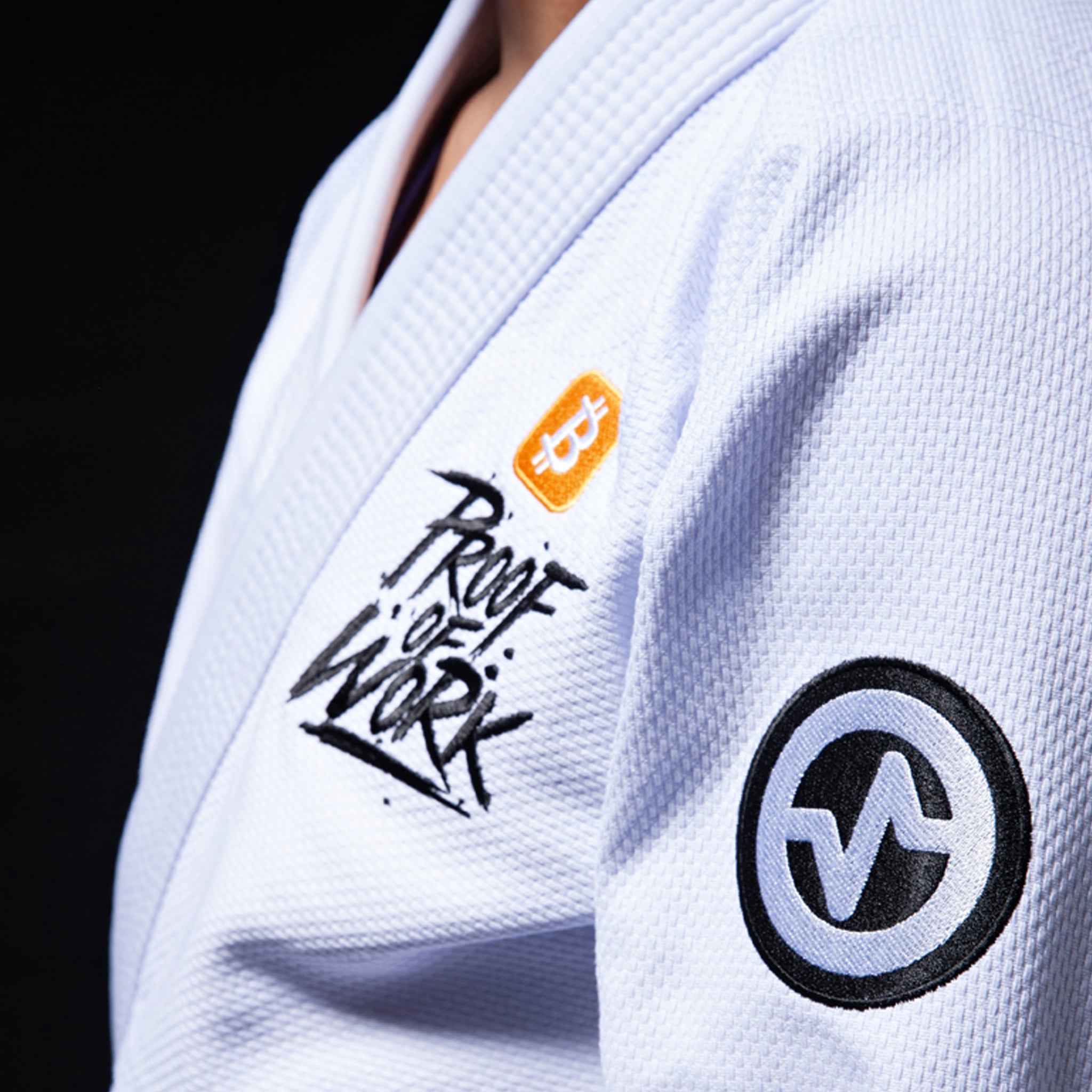 BITCOIN.COM X VITAL COLLAB GI (WHITE) - Vital Kimonos