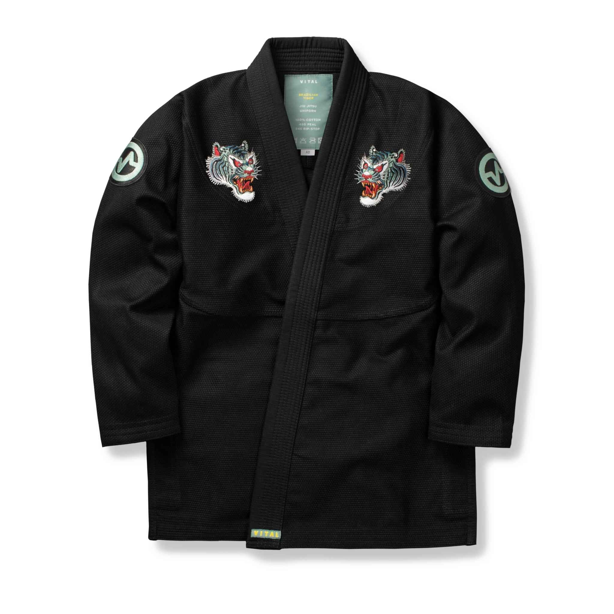 BRAZILIAN TIGER - BLACK - Vital Kimonos