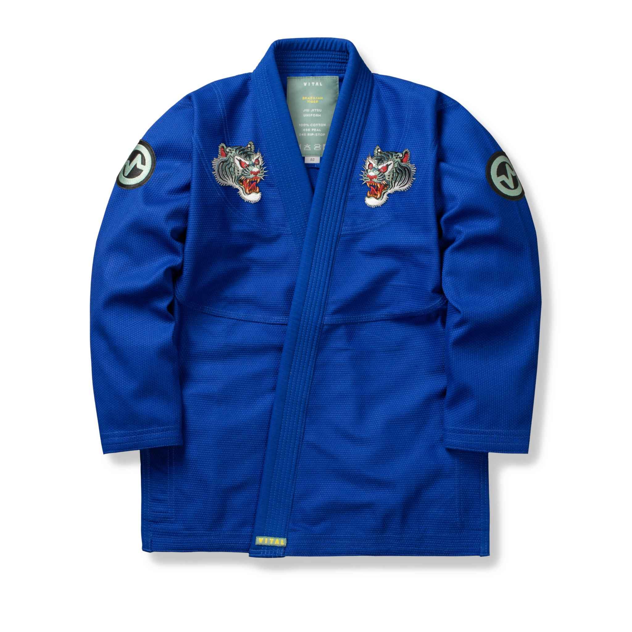 BRAZILIAN TIGER - BLUE - Vital Kimonos