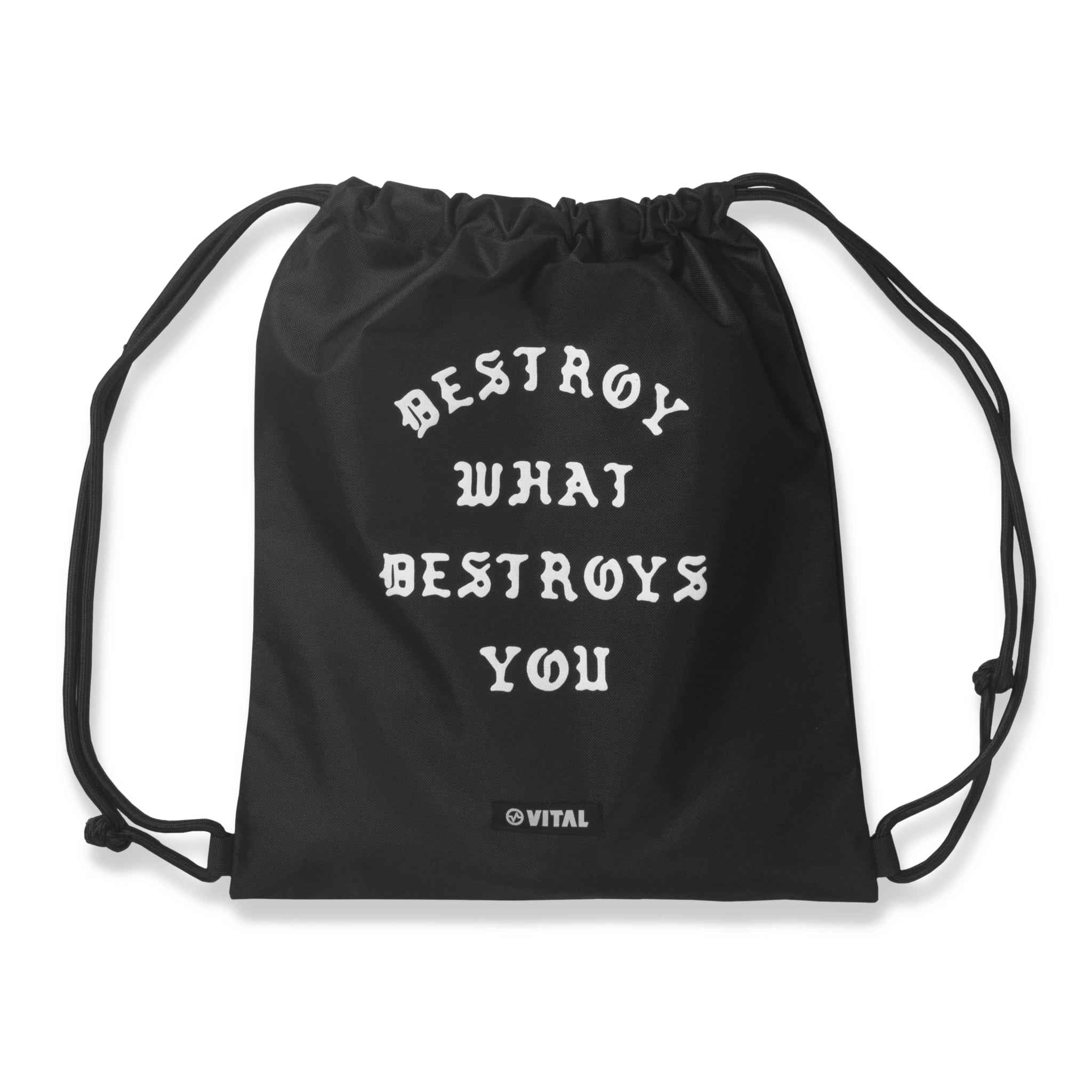 DESTROY WHAT DESTROYS YOU (DWDY) - BLACK - Vital Kimonos