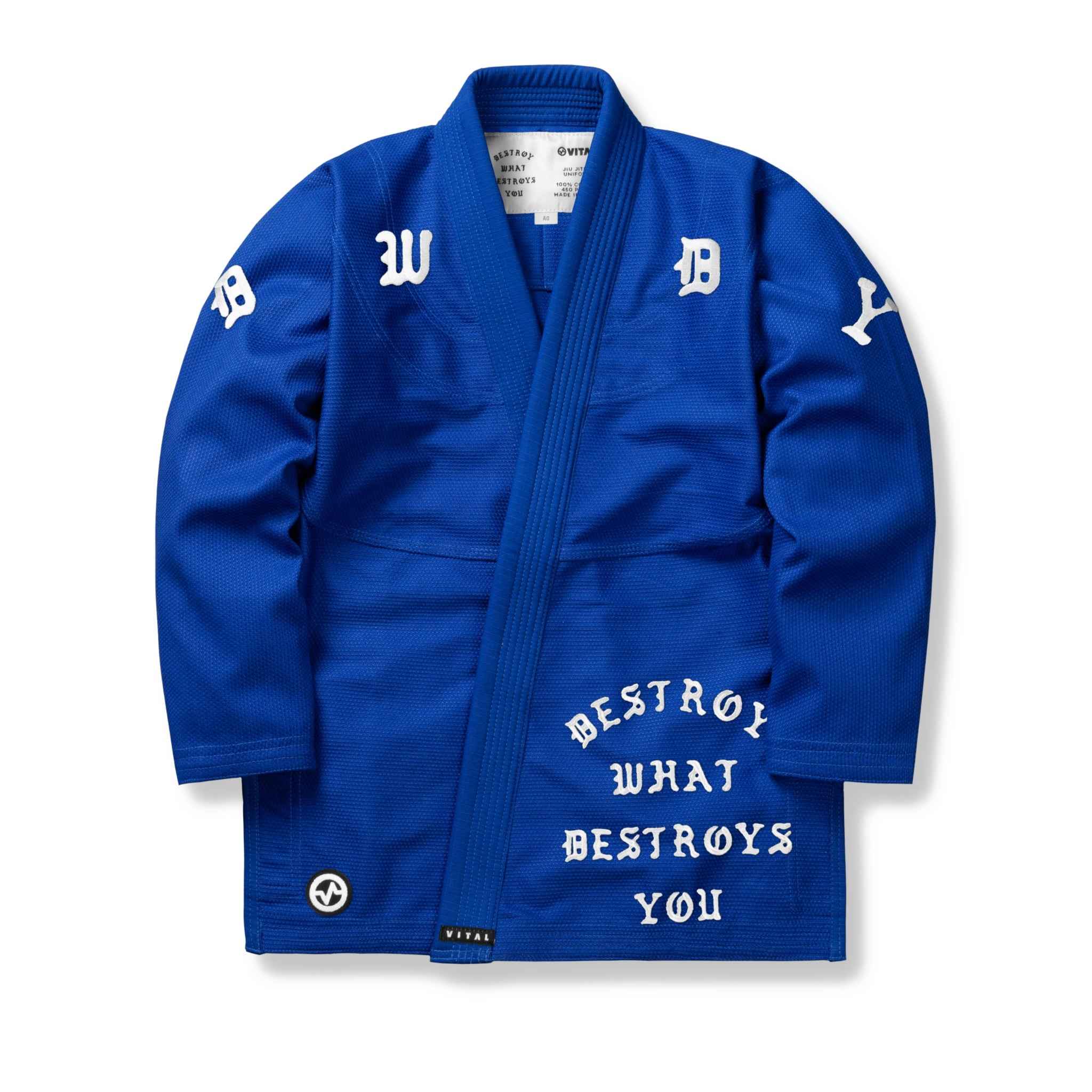 DESTROY WHAT DESTROYS YOU (DWDY) - BLUE - Vital Kimonos