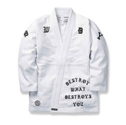 DESTROY WHAT DESTROYS YOU (DWDY) - WHITE - Vital Kimonos