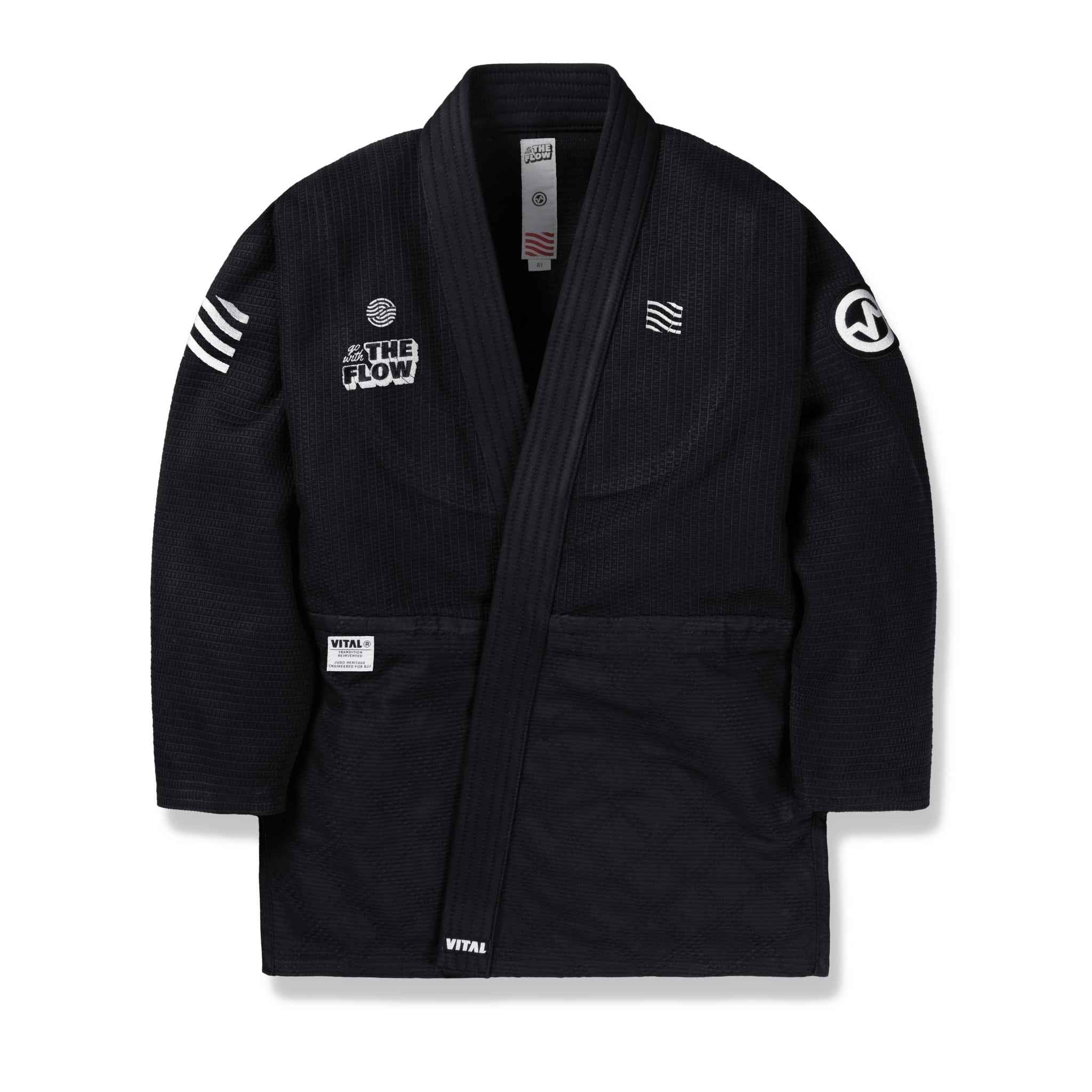 FLOW - BLACK - Vital Kimonos