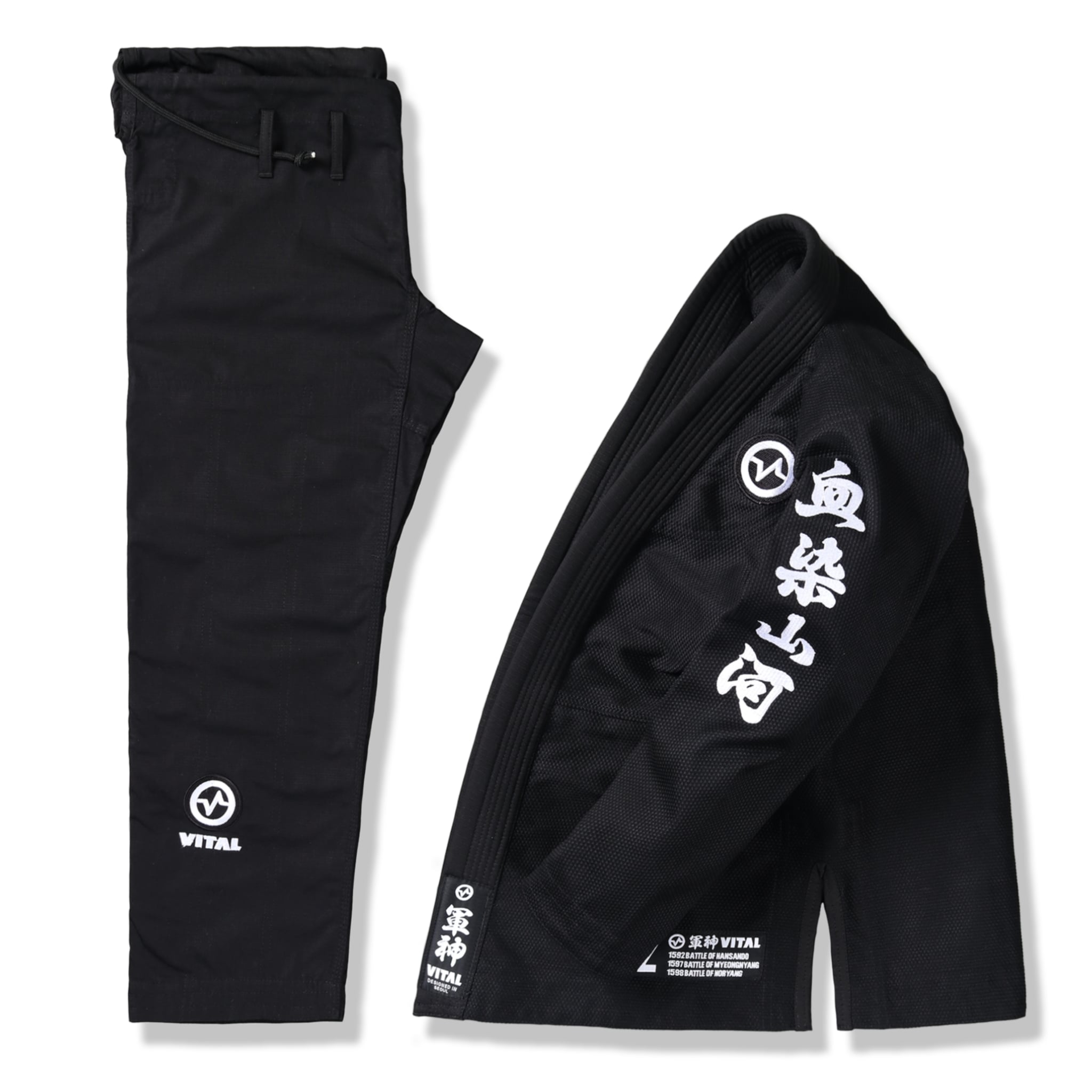 GUNSHIN - BLACK - Vital Kimonos