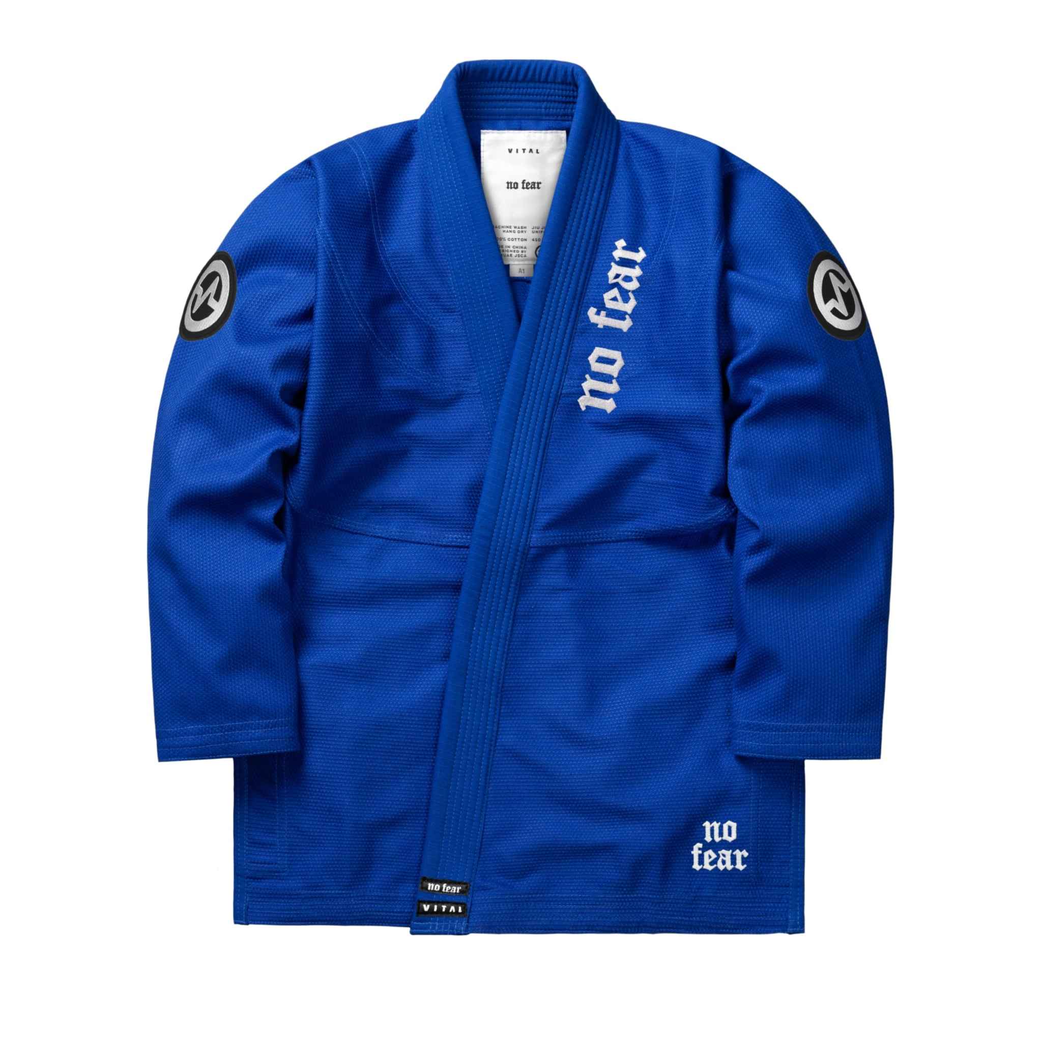 NO FEAR - BLUE - Vital Kimonos