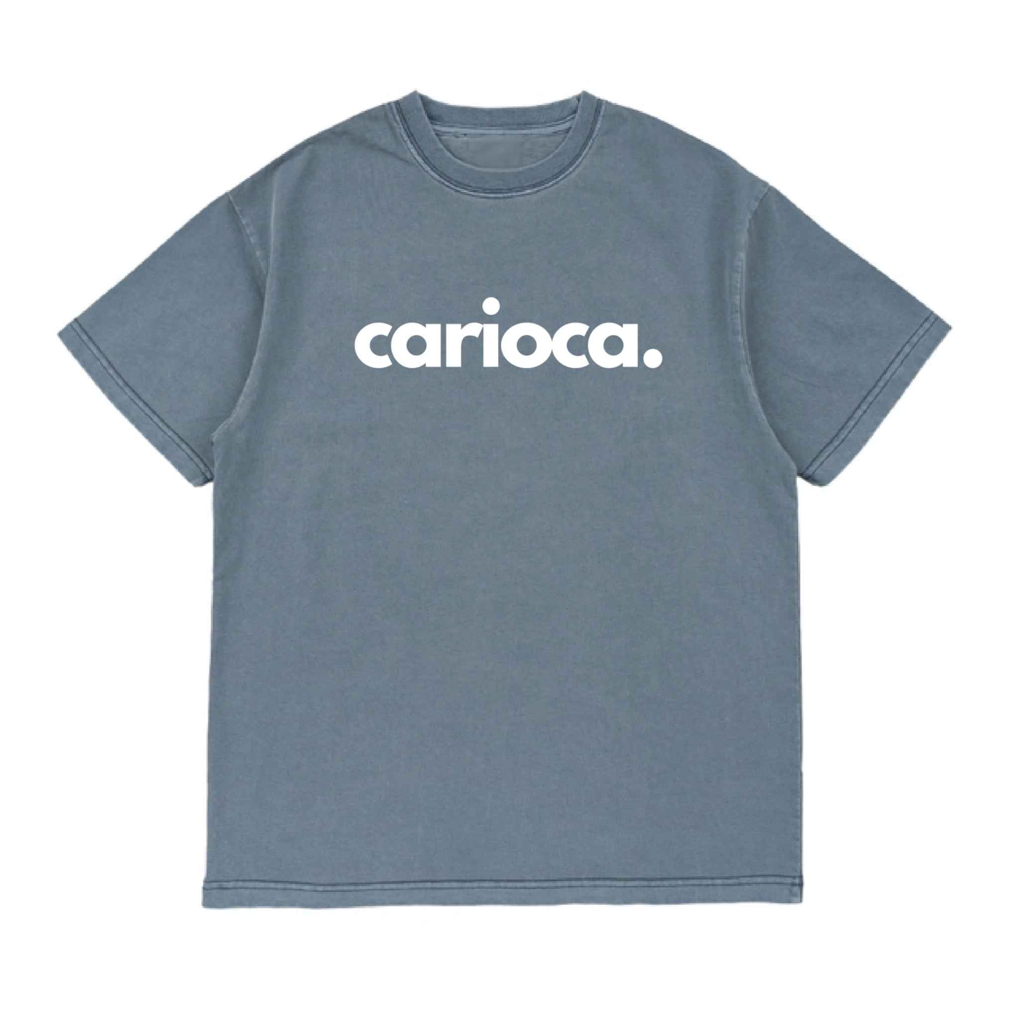 PIGMENT WASHED T-SHIRT : CARIOCA - Vital Kimonos