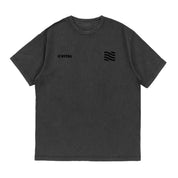 PIGMENT WASHED T-SHIRT : FLOW - Vital Kimonos
