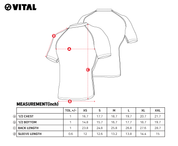39 SAKU X VITAL RASH GUARD (WHITE)