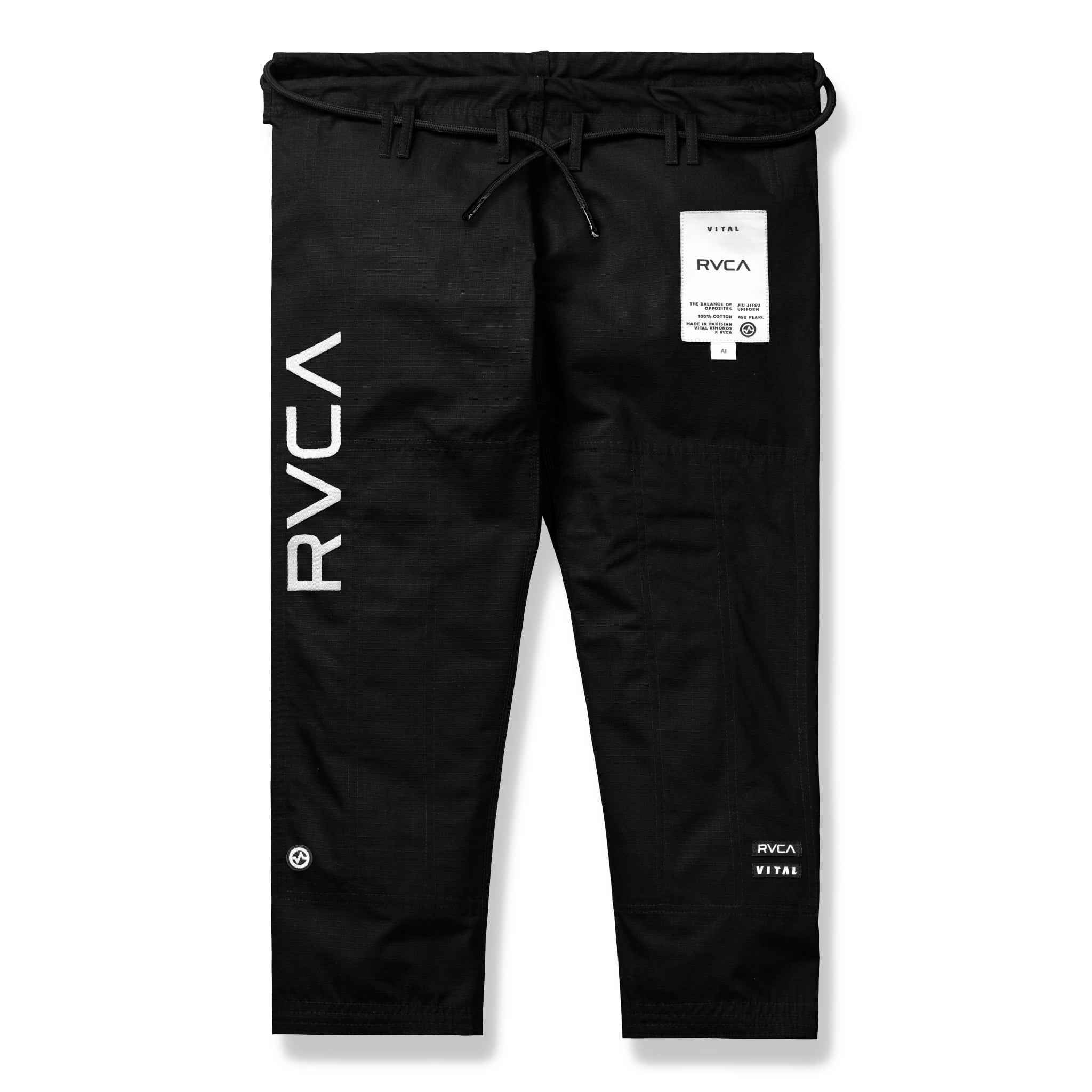 RVCA X VITAL COLLAB GI 2 (BLACK) - Vital Kimonos