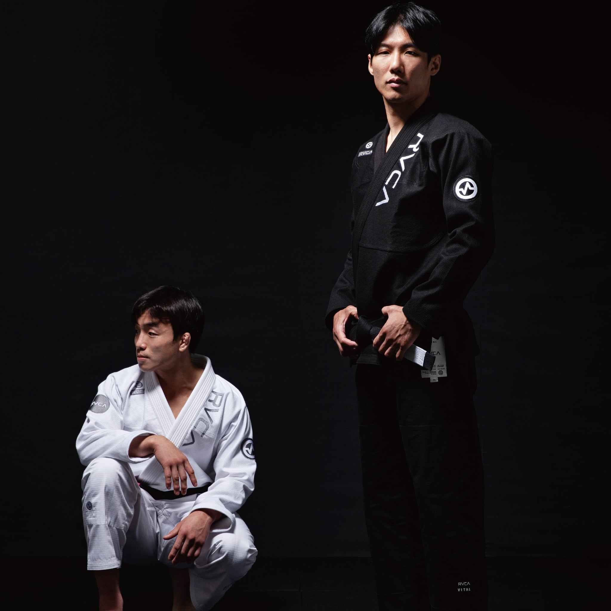 RVCA X VITAL COLLAB GI 2 (BLACK) - Vital Kimonos
