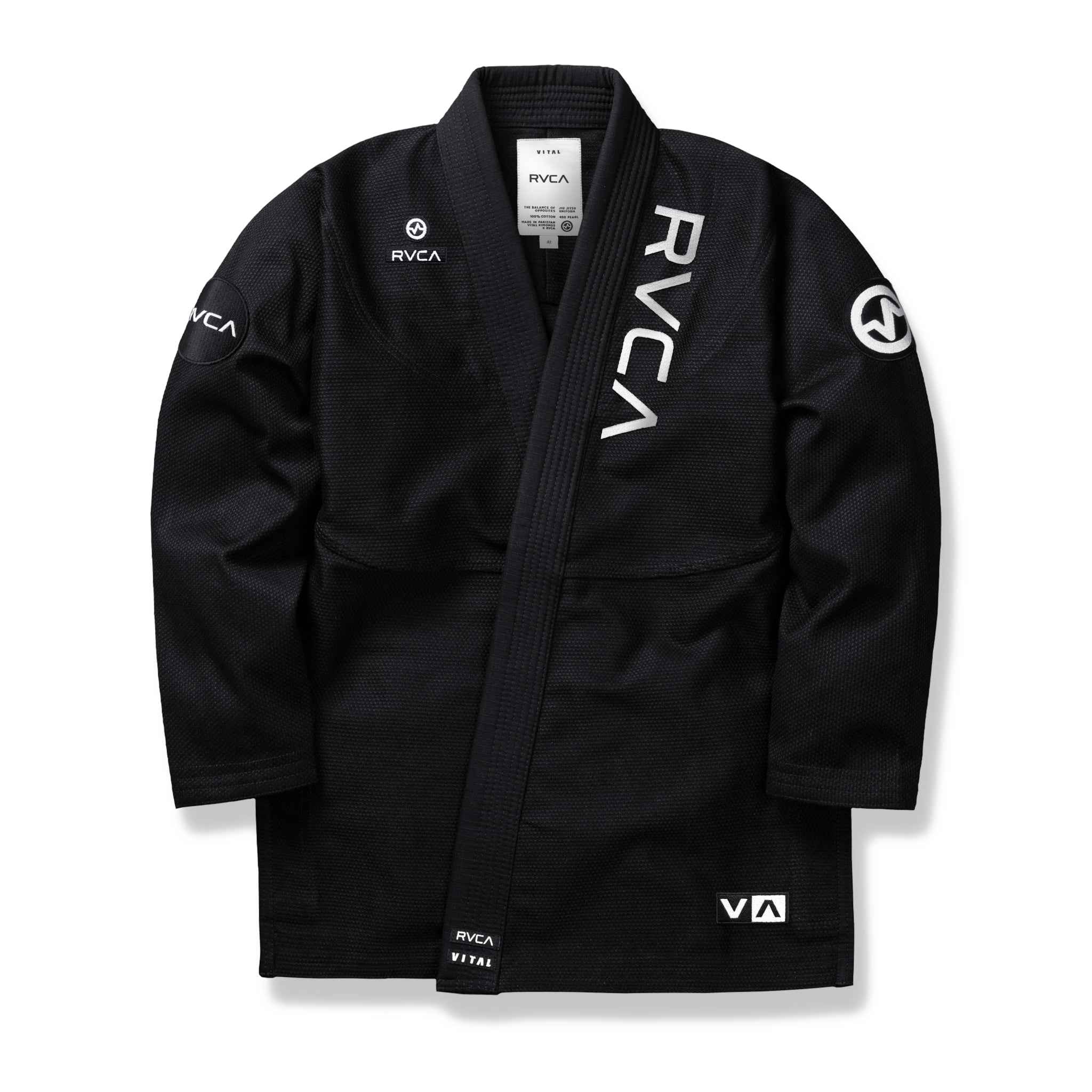 RVCA X VITAL COLLAB GI 2 (BLACK) - Vital Kimonos